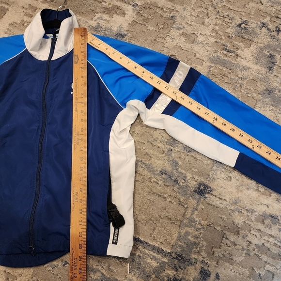 Pearl Izumi Zephrr packable blue cycling jacket. Size small. - Picture 9 of 16